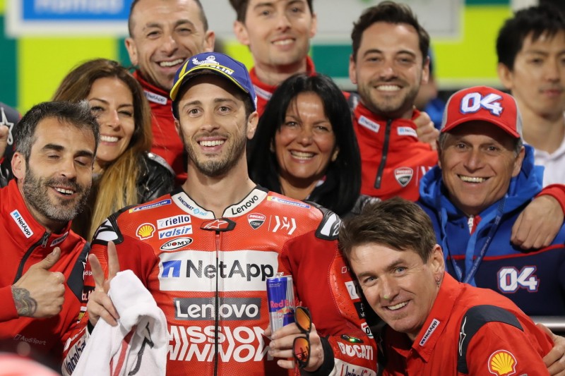 Dovizioso in Reihe 1: Schlechter Katar-Test war