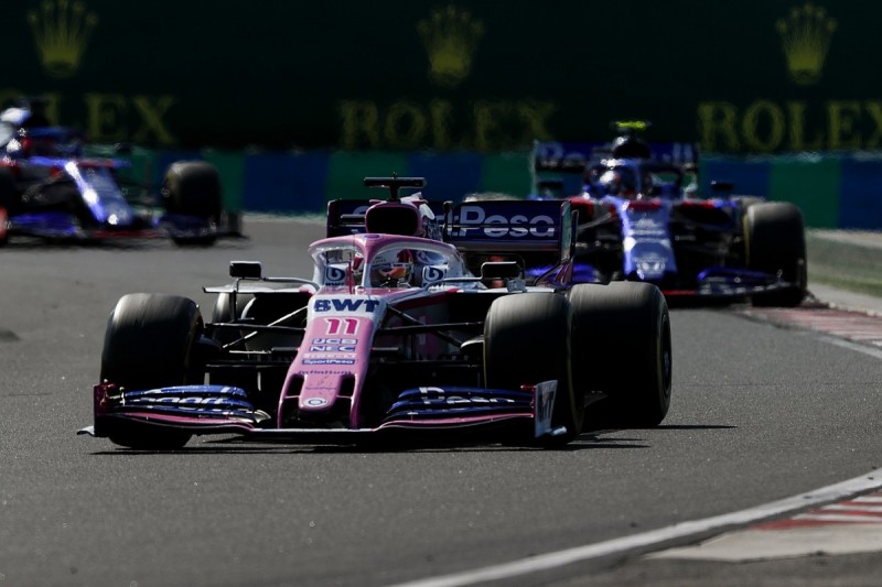 Perez: Unseen Albon clash over F1 Hungarian GP point unnecessary