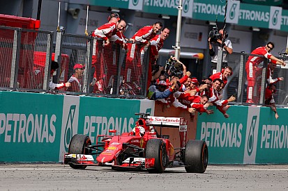 Ferrari : "Encore beaucoup de travail pour battre Mercedes"