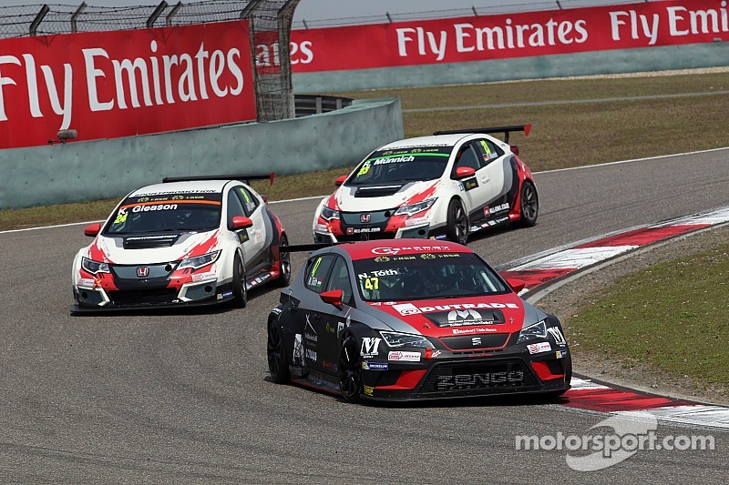 Norbert Toth, Seat Leon Racer, Zengo Motorsport , Kevin Gleason, Honda Civic TCR, West Coast Racing