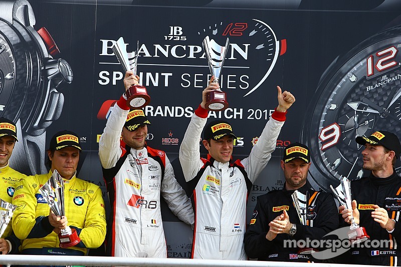 Podium: los ganadores, Robin Frijns, Laurens Vanthoor