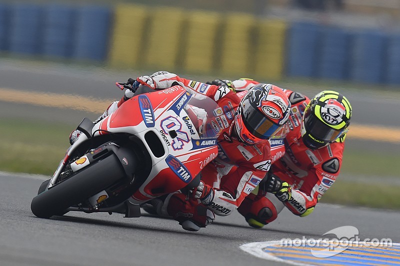 Adrea Dovizioso e Andrea Iannone, Ducati Team