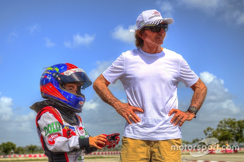 Emerson Fittipaldi Jr. en el Homestead Miami Speedway