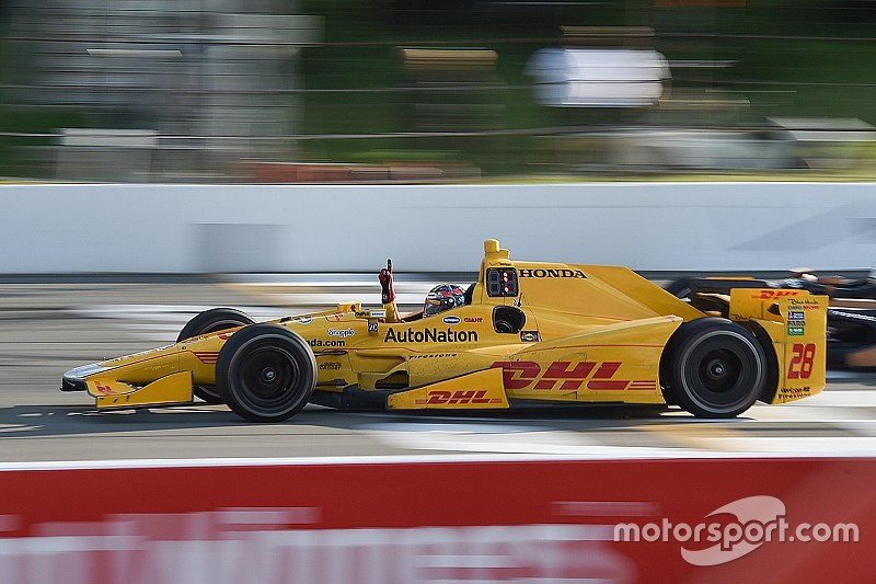 Vencedor Ryan Hunter-Reay, Andretti Autosport Honda