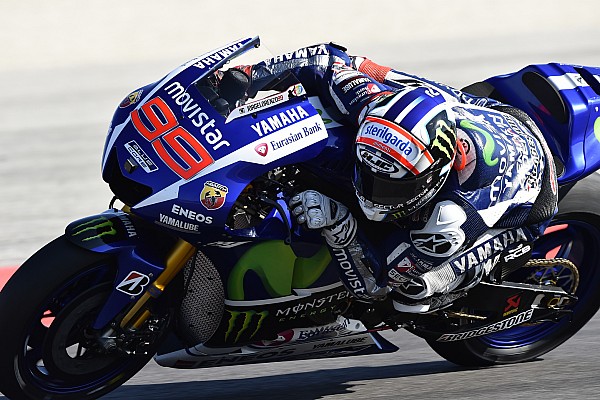 Lorenzo marca el camino en la primera pr&aacute;ctica de Arag&oacute;n