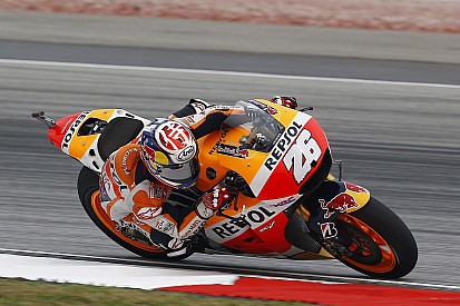 Pedrosa pakt pole in MotoGP Maleisië, Rossi voor Lorenzo