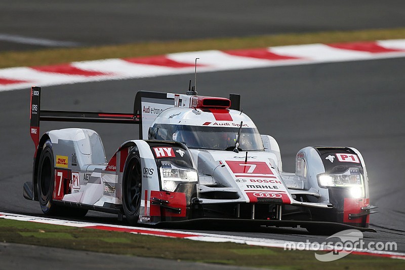 #7 Audi Sport Team Joest Audi R18 e-tron quattro: Marcel Fässler, Andre Lotterer, Benoit Tréluyer