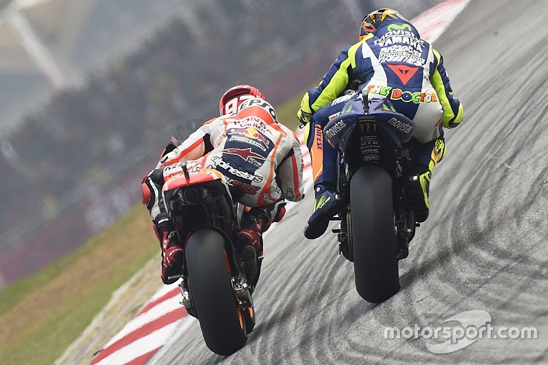 Valentino Rossi, Yamaha Factory Racing e Marc Marquez, Repsol Honda Team