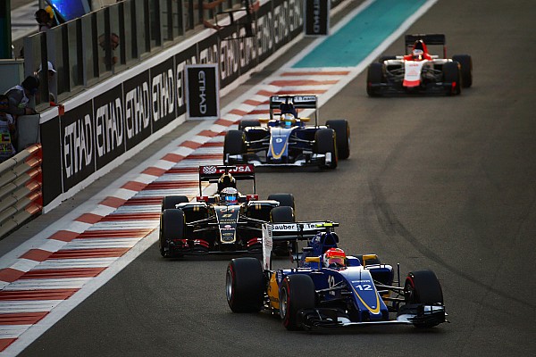 Sauber vê concorrência direta da Manor e Haas em 2016