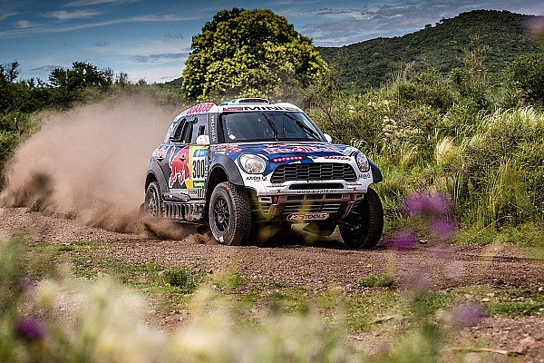 Nasser Al-Attiyah da la cara por MINI en la competencia