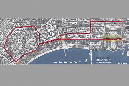 El circuito de Azerbaiyán promete ser el más estrecho de la F1