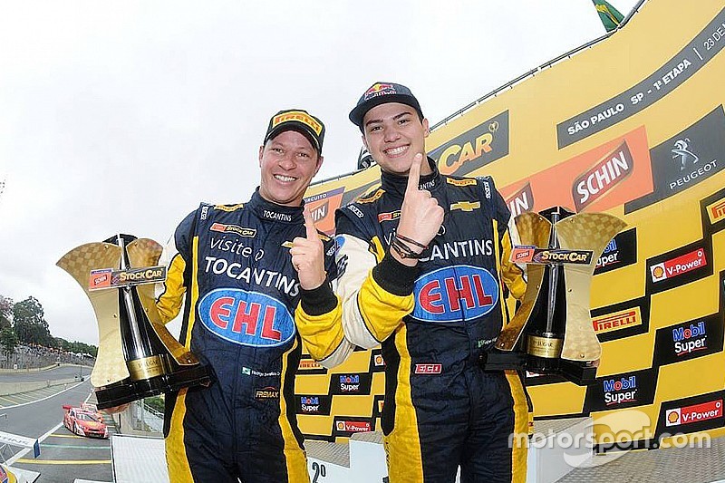 Vencedores Felipe Fraga e Rodrigo Sperafico, Vogel Motorsport Chevrolet