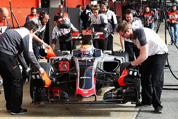 Haas, en más problemas en las pruebas de F1