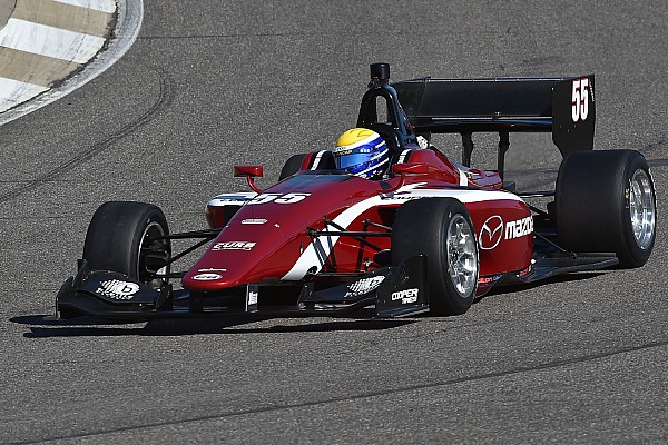 Urrutia termina arriba en la pretemporada de la Indy Lights