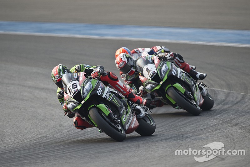 Tom Sykes, Kawasaki Racing Team und Jonathan Rea, Kawasaki Racing Team