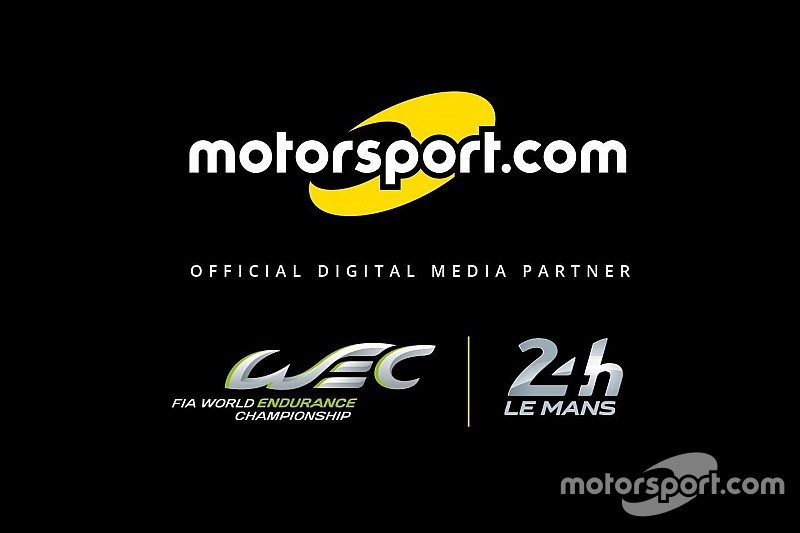 Motorsport.com partners with FIA WEC & ACO