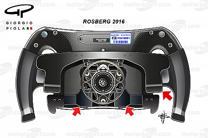 Formel-1-Technik: Nico Rosbergs Lenkrad