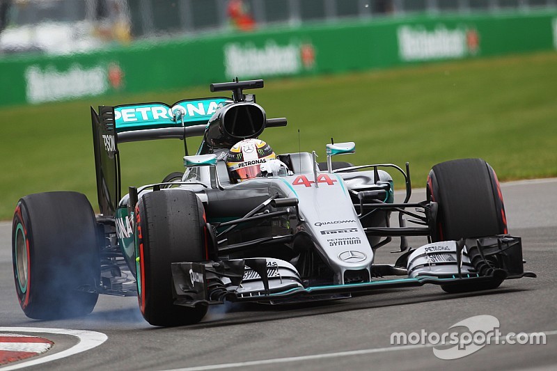 Verbremser: Lewis Hamilton, Mercedes AMG F1 W07 Hybrid