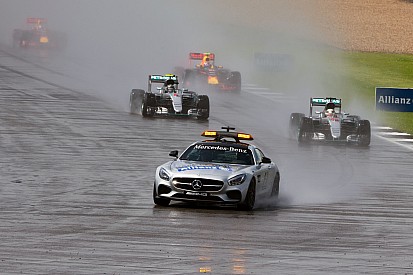 Start hinter dem Safety-Car: Hat die Formel 1 Angst vor Regen?