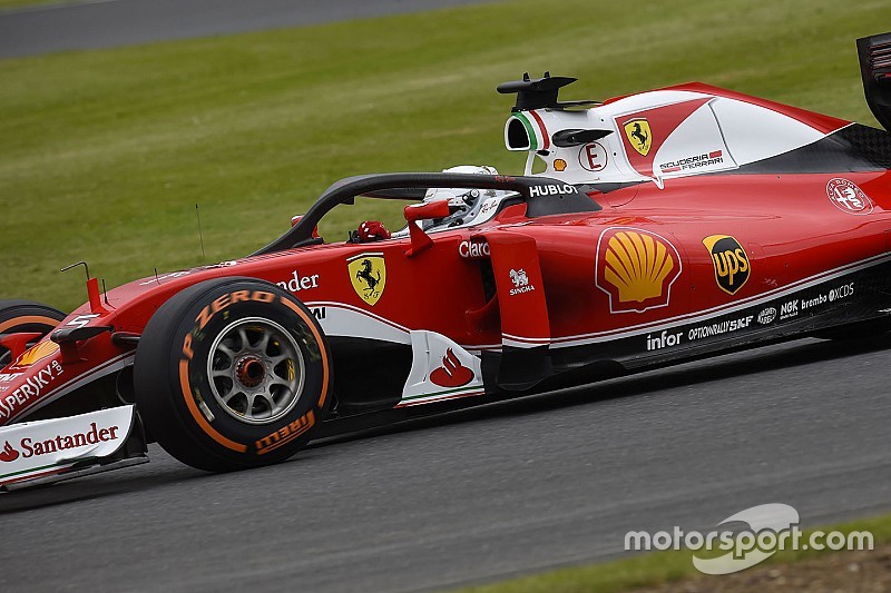 Sebastian Vettel, Ferrari SF16-H running the Halo cockpit cover