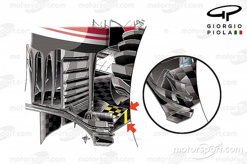 Ferrari SF16H diffuser, Hungarian GP