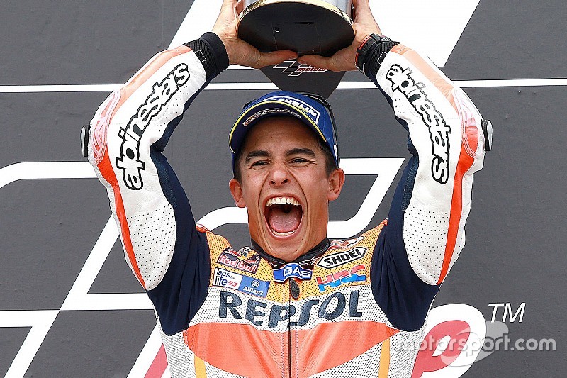 Podium: winner Marc Marquez, Repsol Honda Team