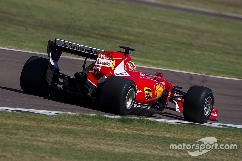 Esteban Gutierrez, Ferrari tests the 2017 spec Pirelli