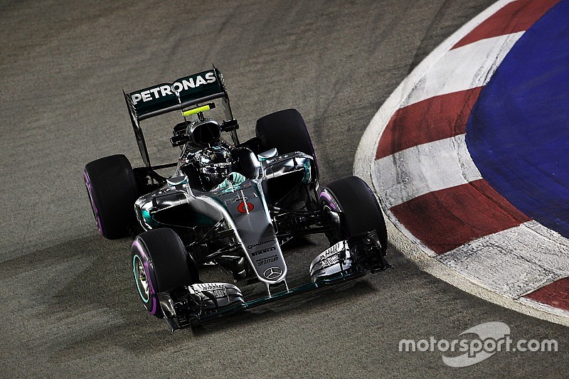 Formel 1 in Singapur: Nico Rosberg auch im 3. Training vorne