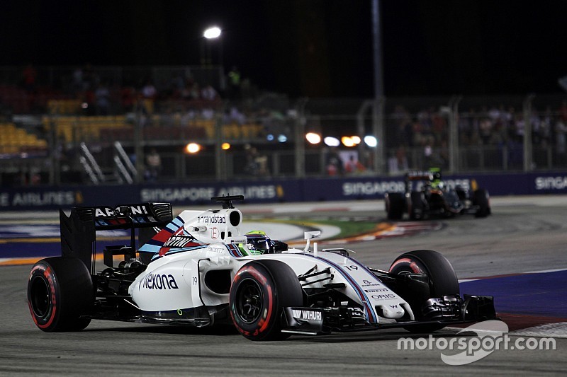 Formel 1 in Singapur: Williams sieht Force India nicht als einzigen Konkurrenten