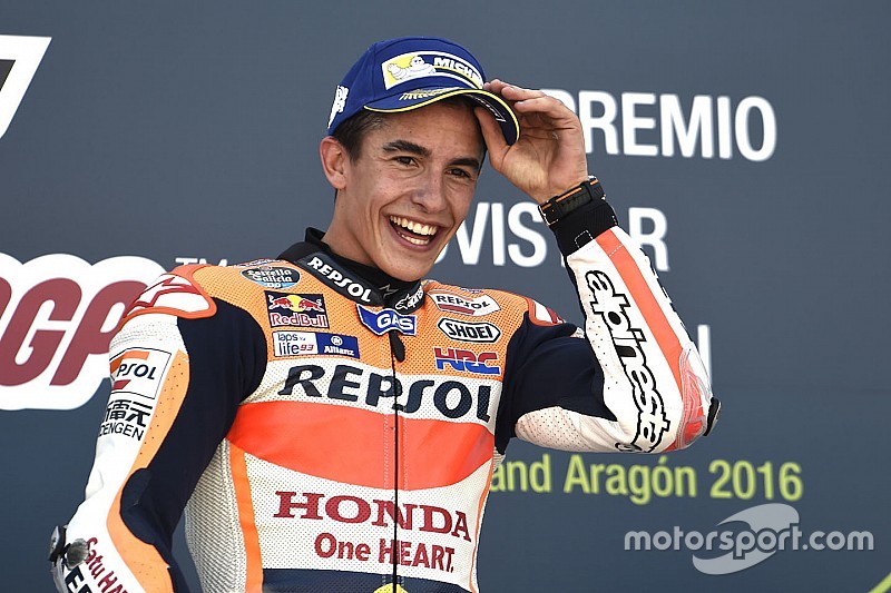 Podium: race winner Marc Marquez, Repsol Honda Team