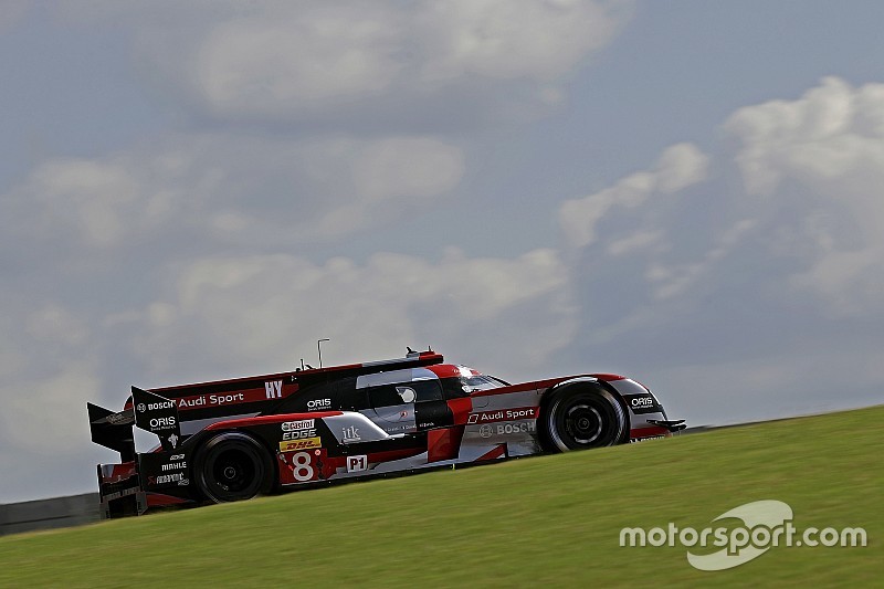 #8 Audi Sport Team Joest Audi R18 e-tron quattro: Lucas di Grassi, Loic Duval, Oliver Jarvis