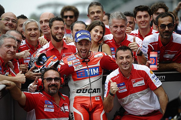 Aliviado, Dovizioso diz: "agora não podem falar mal de mim"