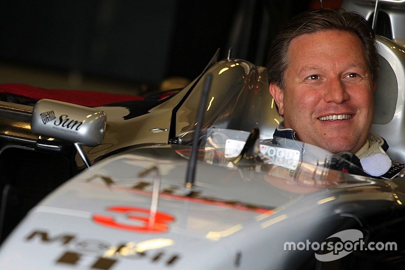 Zak Brown in classic McLaren