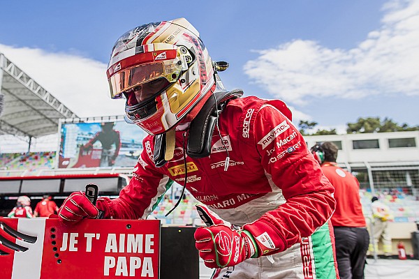 El especial homenaje de Leclerc a su padre reci&eacute;n fallecido 