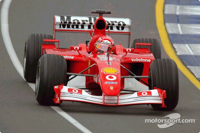 2002: Michael Schumacher, Ferrari F2001