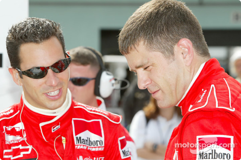 Helio Castroneves et Gil de Ferran