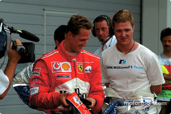Michael Schumacher ve erkek kardeşi Ralf