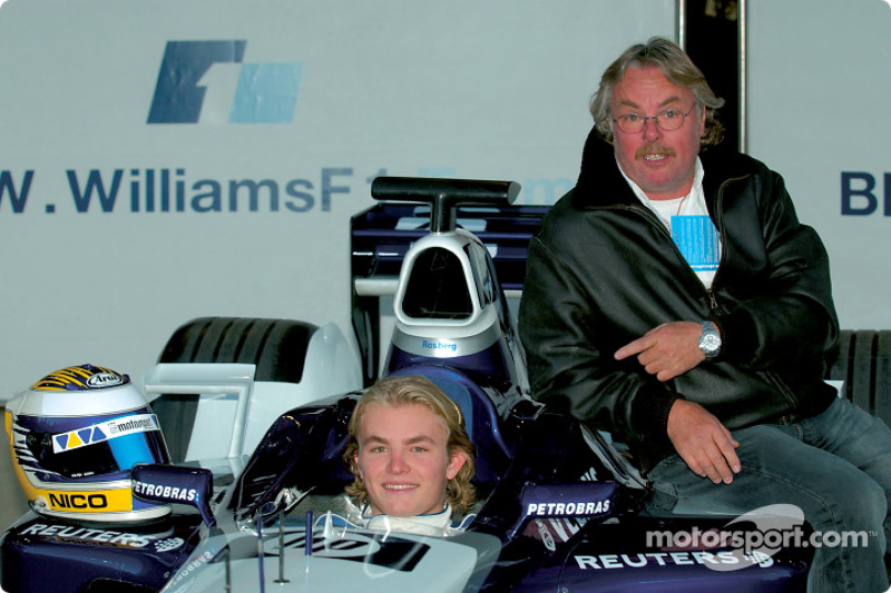 Nico Rosberg y su padre, Keke