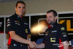 Justin Wilson y Paul Stoddart