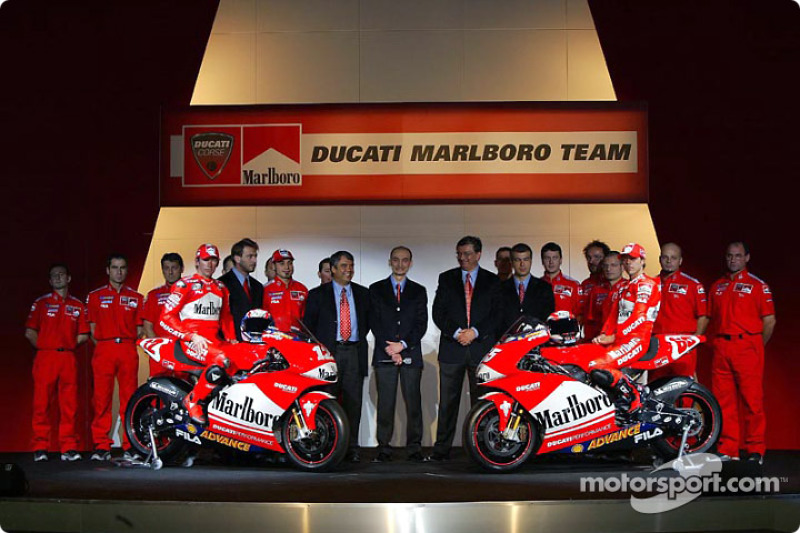 Ducati Desmosedici 2003 - Troy Bayliss e Loris Capirossi