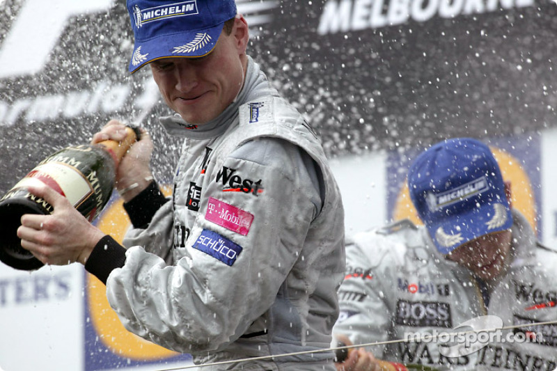 2003: 1. David Coulthard, 2. Juan Pablo Montoya, 3. Kimi Räikkönen