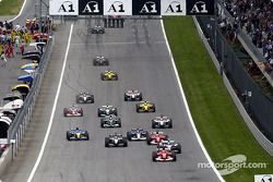 start: Michael Schumacher takes lead