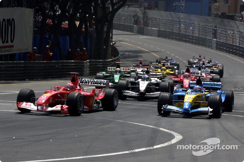 start: Michael Schumacher ve Fernando Alonso