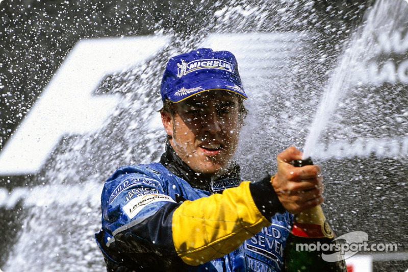 Em 2003 se tornou piloto oficial da equipe e conquistou sua primeira vitória na F1, no GP da Hungria