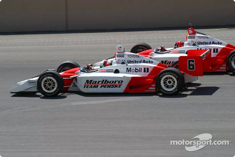 Gil de Ferran et Helio Castroneves