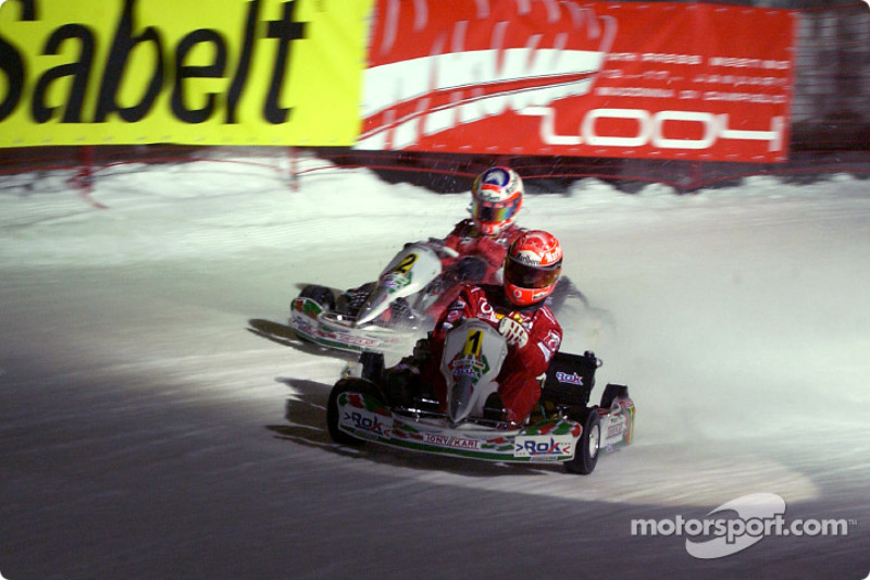 Kart race: Michael Schumacher