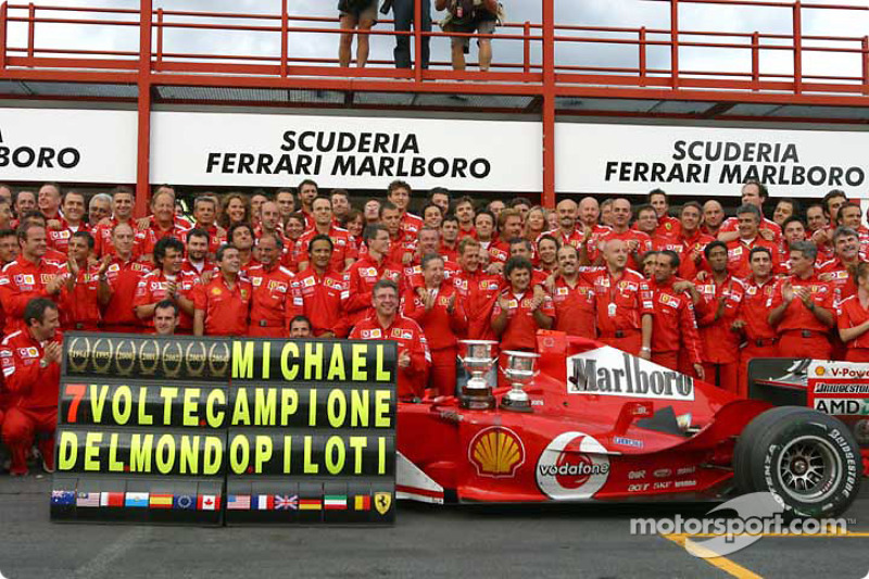 Michael Schumacher (1994, 1995, 2000, 2001, 2002, 2003, 2004)