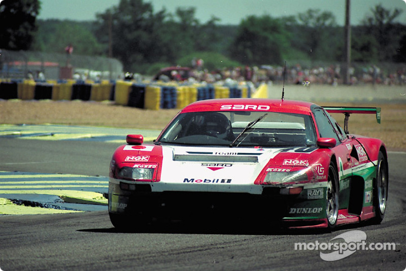 #46 Team Menicon Sard MC8-R Toyota: Alain Ferté, Mauro Martini, Pascal Fabre