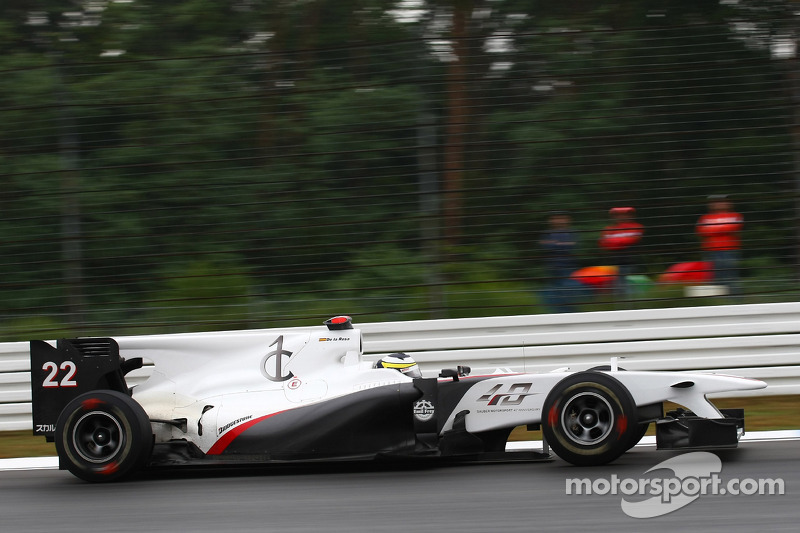 Pedro de la Rosa, BMW Sauber F1 C29, 2010