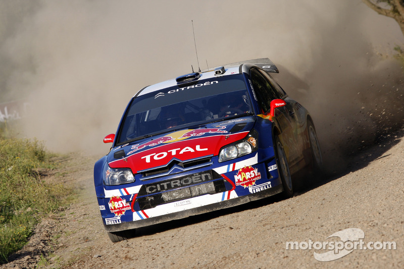 Auto Citroën C4 WRC de Sebastien Ogier y Julien Ingrassia, Citroën Junior Team